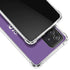 NBA Sacramento Kings Standard - Purple Galaxy A72 5G Clear Case